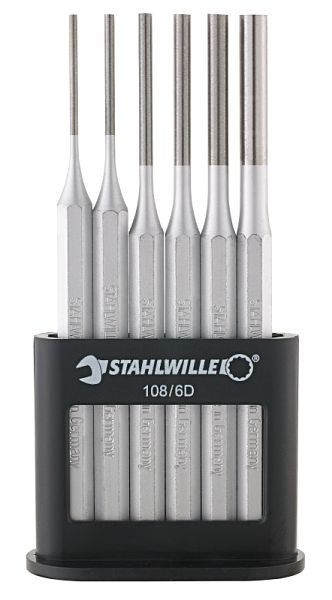 STAHLWILLE Satz Splinttreiber Nr.108/6 D 6-teilig, 96700701