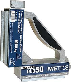 Iwetec Schweißmagnet Mega Hold DUO 50, 540006