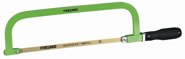 Freund Metallsägebogen, schwer, inkl. Blatt mit Drehspanner, Gewicht: 815 Gramm, Maße: 300 mm, 00782000