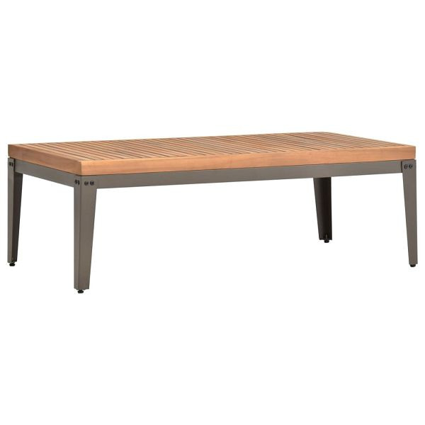 vidaXL Garten-Couchtisch 110x55x36 cm Massivholz Akazie, 46470