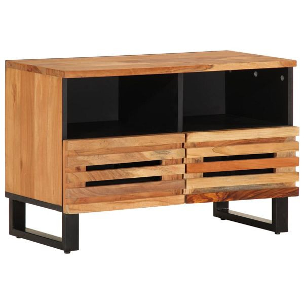 vidaXL TV-Schrank 70x34x46 cm Massivholz Akazie, 377442