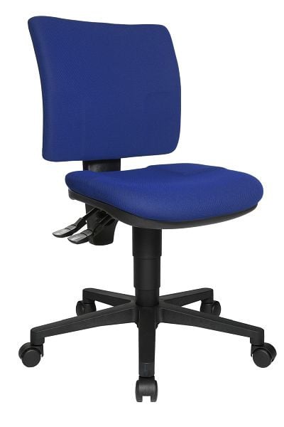 Topstar „Small-Office“-Drehstuhl, 100% Polyester, blau, 8070BC6