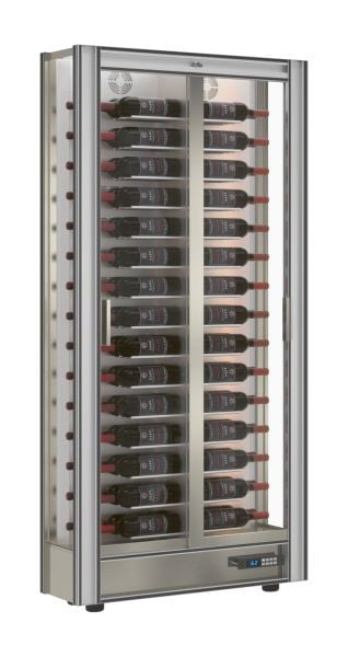 NordCap Weintemperierschrank TMV-H10, steckerfertig, Umluftkühlung / statische Kühlung, umschaltbar, 446110001