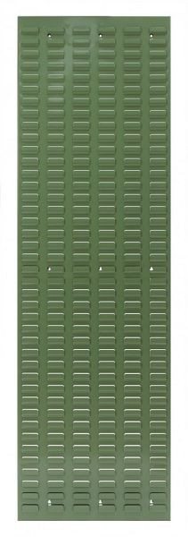 ADB Schlitzplatte, senkrechte Kiemenschlitzung, L456xB1482mm, Farbe grün, RAL 6011, 23060