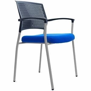 Rocada Besucherstühle blau, Breite 580 mm, VE: 2 Stück, 906-3