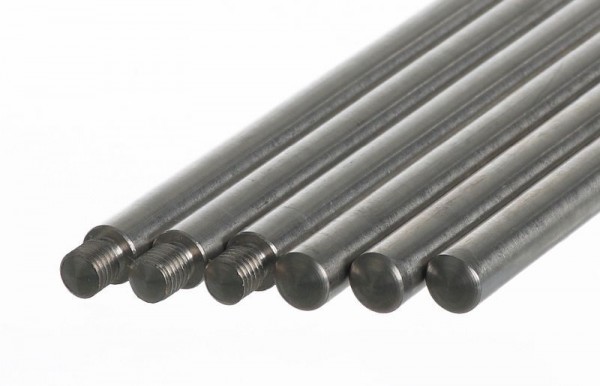 Bochem Stativstange aus 18/10 Stahl, mit M10 Gewinde, LxD=600x13mm, 5171