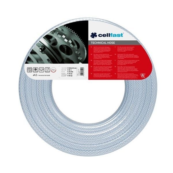 Cellfast Technischer Schlauch 6,0 x 2,0 mm 50 m, 20-272