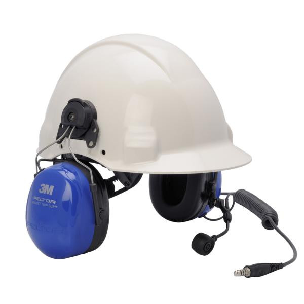 3M PELTOR IS Headset mit hoher Dämpfung, J11 Stecker, Doppelschalen, 31 dB, Helmbefestigung, MT72H540P3E-50, 7000108283