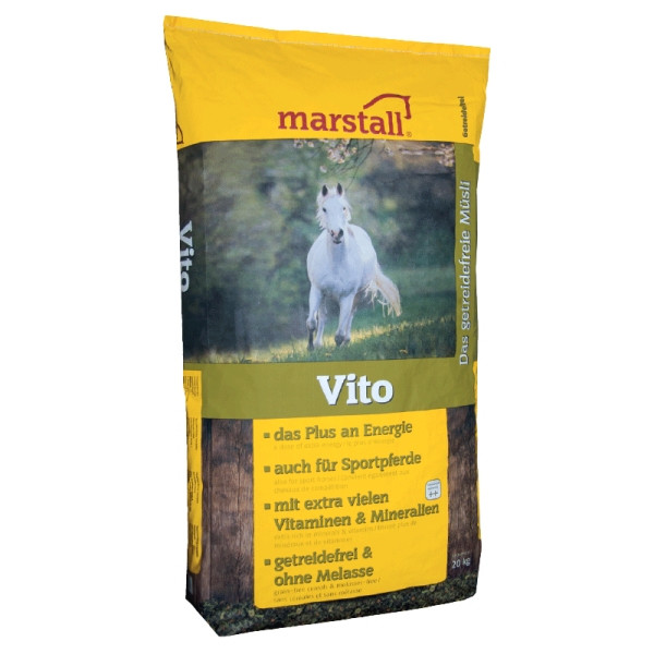 Marstall Vito Müsli, getreide-/melassefreie Energie, 20 kg, 50005003