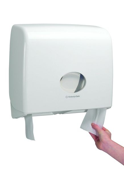 KCP Aquarius Topa-Spender, Toilet Tissue midi Jumbo weiß, 2089314