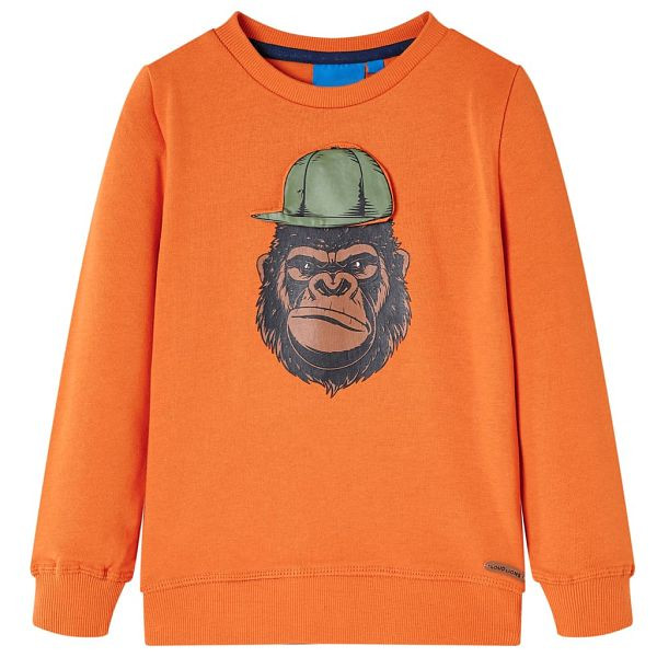 vidaXL Kinder-Sweatshirt Dunkelorange 104, 13195, 8721012027664