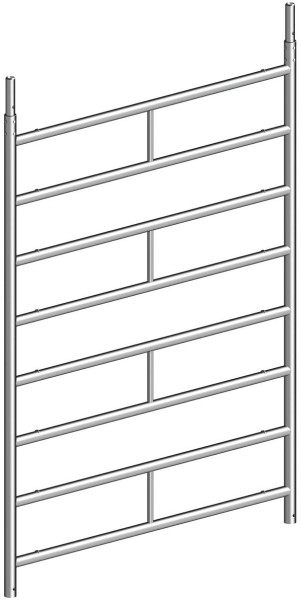 Layher Standleiter, Aluminium, 150/8 Sprossen, 1299008, 4035209001813