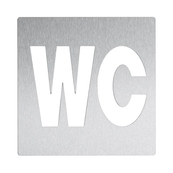 Wagner EWAR Piktogramm WC AC404, matt geschliffen, 700404