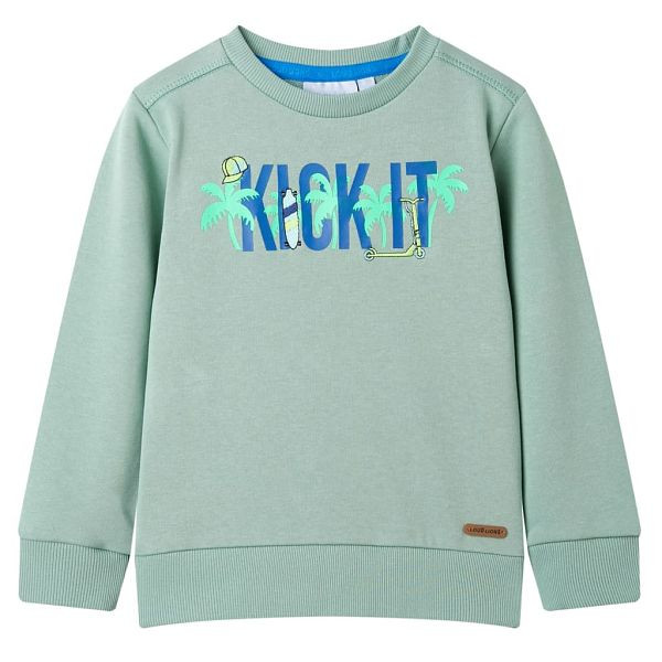 vidaXL Kinder-Sweatshirt Helles Khaki 116, Top-Qualität, 11976