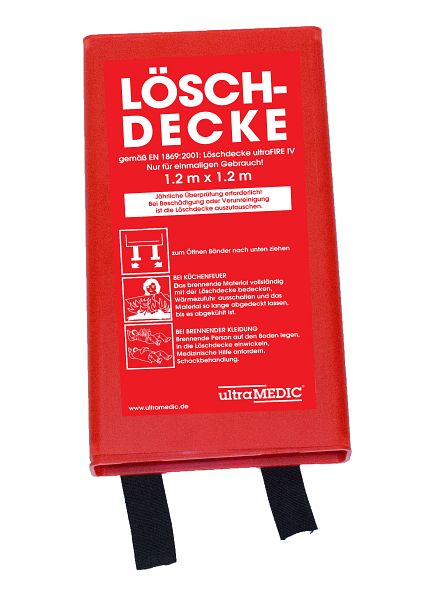 Löschdecke, 1.600 x 1.800 mm