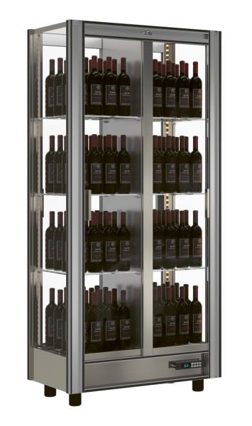 NordCap Weintemperierschrank TMV-C13, steckerfertig, Umluftkühlung / statische Kühlung, umschaltbar, 446113002