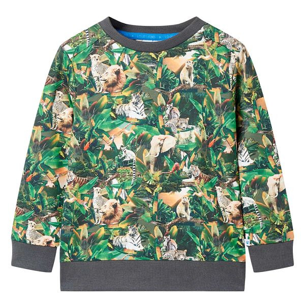 vidaXL Kinder-Sweatshirt Dschungel-Motiv 140, 12023, 8721012015944