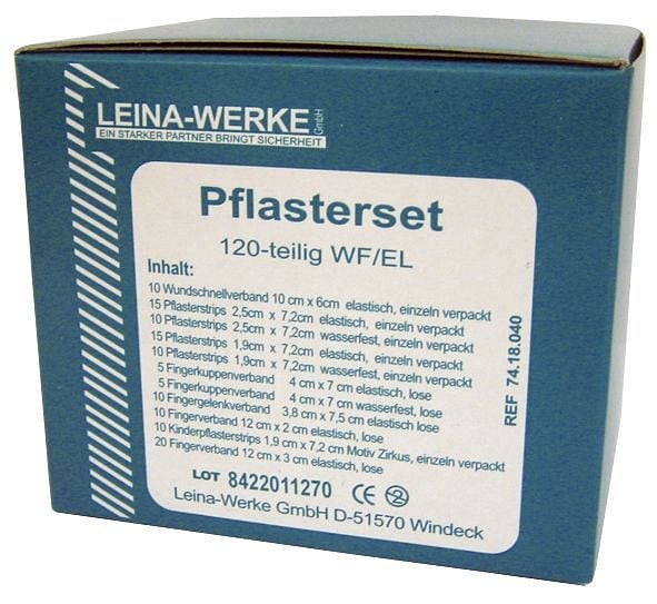 LEINA-WERKE Pflasterset, 120 teilig, 75002, 4011166750025