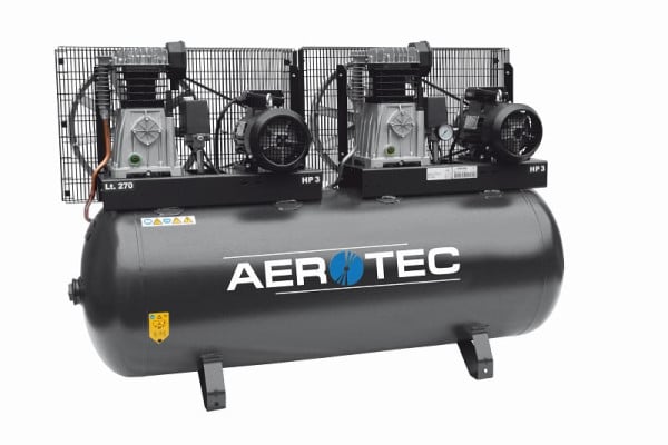 AEROTEC Tandemkompressor 600T-270 FT, Synchronbetrieb, 25151203