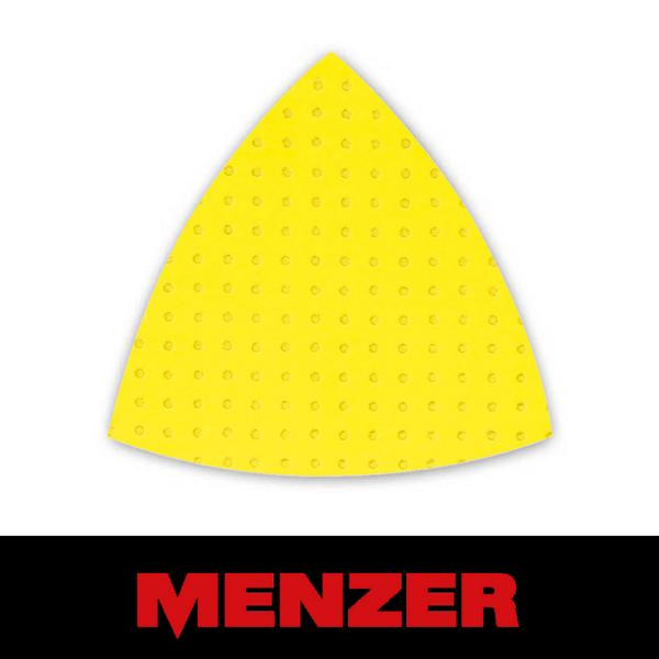 Menzer Klett-Schleifblatt, 82 mm, Körnung 180, Edelkorund, VE: 25, 261261180