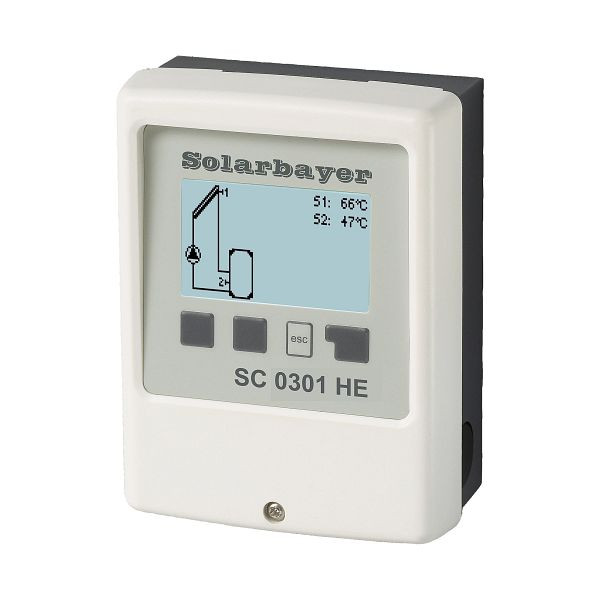 Solarbayer Solarregler SC 0301 HE, 430022100, 4067699808801