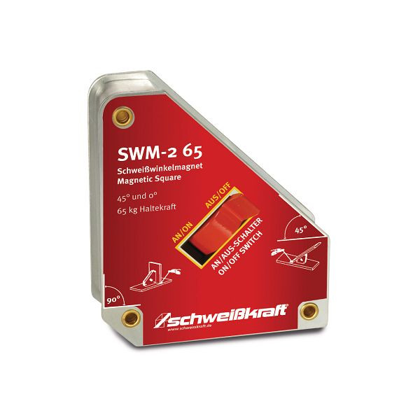 Schweißkraft Schaltbarer Schweißwinkelmagnet SWM-2 65, 1790031