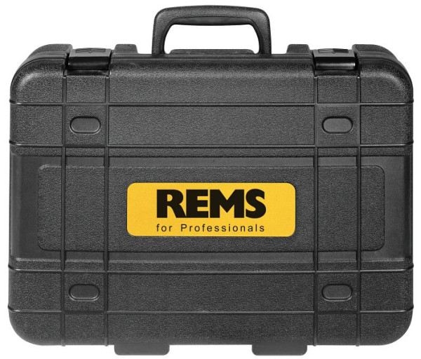 REMS Koffer mit Einlage, schwarz, 175018 R