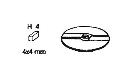Neumärker Raffelscheibe H 4 für Multi-Gemüse-Schneider, 06-50756-09