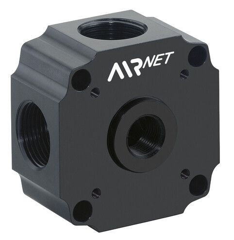 AIRnet Verteilerdose Alu 4×3/4 - 1/2″, 2813002505