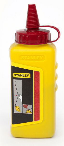 Stanley Kreidepulver rot, VE: 0,225 kg, 1-47-804