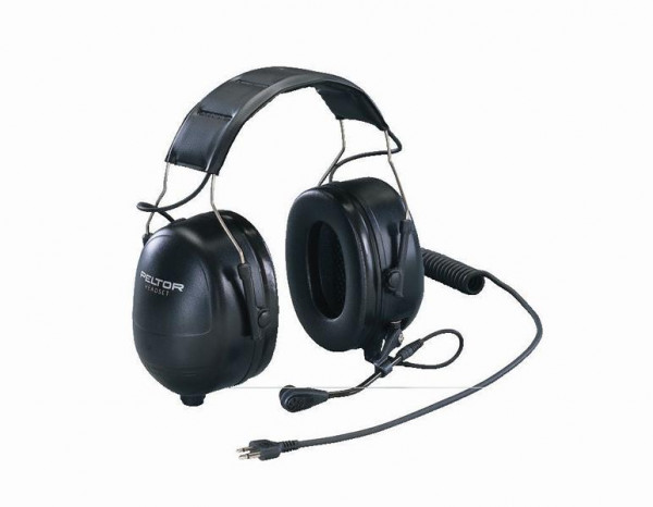 3M PELTOR Headset mit Direktverbindung zu Motorola GP300/CP040 Funkgerät, 33 dB, Kopfbügel, MT53H79A-21, 7000108073