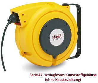 ELMAG Automatischer Kabelaufroller ROLL ELECTRIC JUNIOR 230/