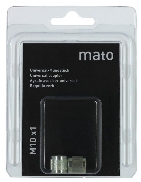 MATO Nadelspitzmundstück Set à 2 Stück M10x1 2-teilig im Blisterpack, VE: 24 Stück, 3239909