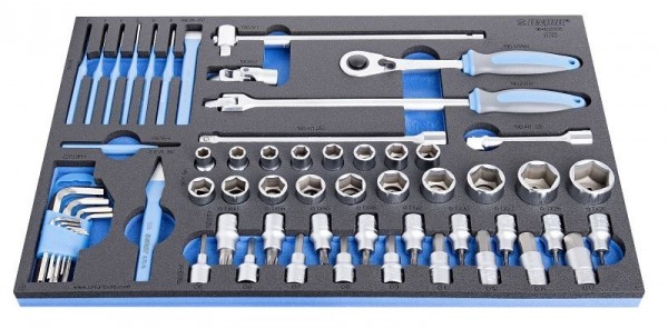 Unior SOS Modul - BI Steckschlüssel-Set 1/2", 60-teilig, 621077