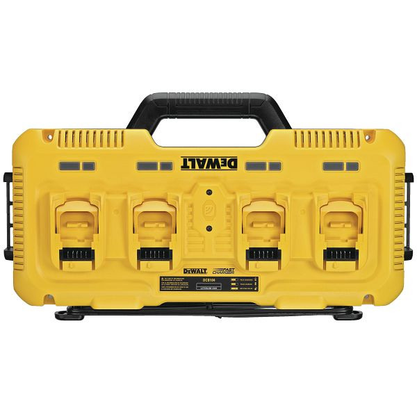 DeWalt Vierfach-Schnellladegerät für XR Akkus, DCB104-QW