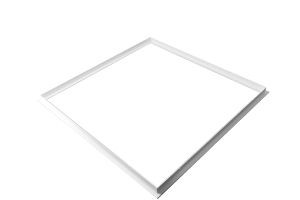 DOTLUX Einbaurahmen für LED-Panel 620x620 mm für Trockenbaudecke, pulverbeschichtet, weiß mit Clips, 2037