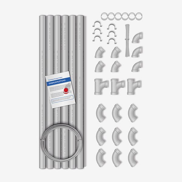 HKW Einbau-Set für 3 Saugdosen, 30160