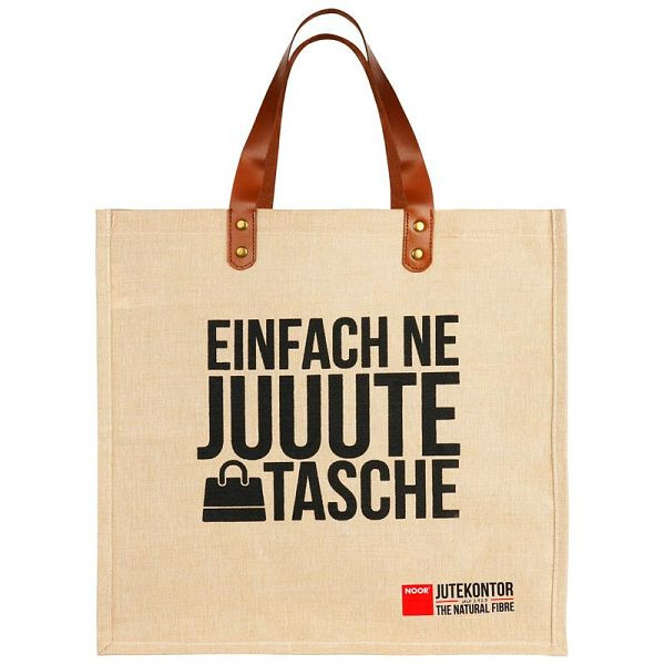 NOOR Jutetasche NOOR Einfach eine Juuuute Tasche, 0705NR2020-1