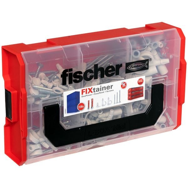 Fischer FixTainer DuoPower + EasyHook + Schraube TX, 563578