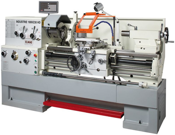 ELMAG Universal-Drehmaschine, Industrie 1500/230 HD, inklusive 3-Achs-Positionsanzeige 'SINO', 88174