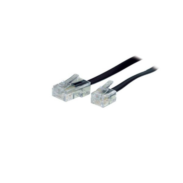 Dönges Anschlusskabel RJ11/RJ45, 10 m, schwarz, 106926