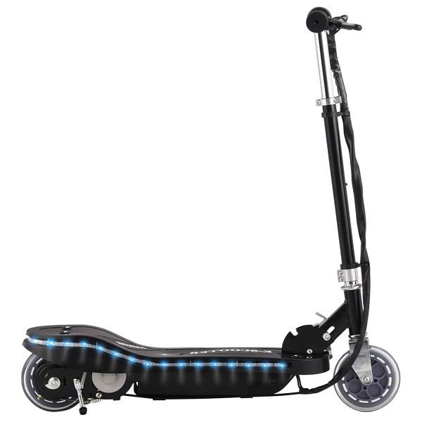 vidaXL E-Scooter mit LED 120 W Schwarz, 91960