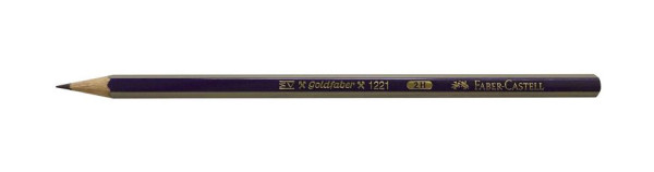 FABER CASTELL Bleistift GOLDFABER 1221, 2H, 112512, 4005401125129