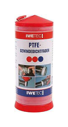 Iwetec PTFE-Gewindedichtfaden, 175 m, 760041