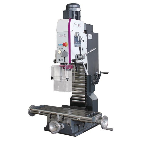 Optimum Präzisions-Bohr-Fräsmaschine MH 35V OPTImill, 3338170