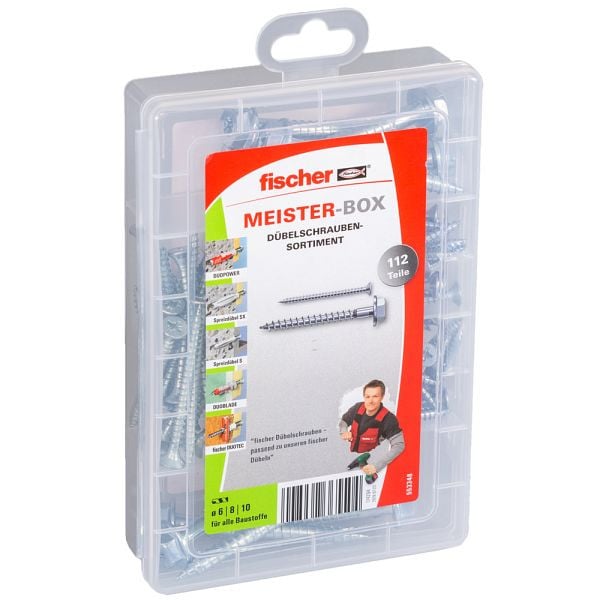 Fischer Meister-Box Dübelschrauben, 553348