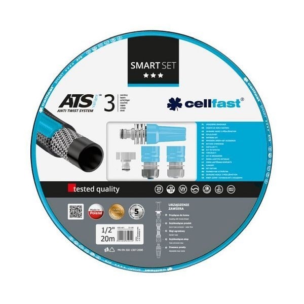 Cellfast Bewässerungssatz SMART ATS VARIANT™ 1/2" 20 m, 13-190