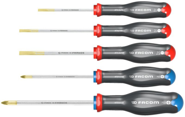 Facom PROTWIST Schraubendreher-Set 5-teilig, AT.5PB