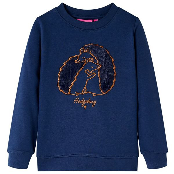 vidaXL Kinder-Sweatshirt Marineblau 140, 13543, 8721012031142