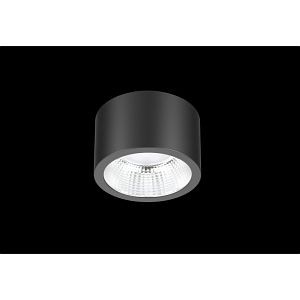 DOTLUX LED Leuchte CIRCLEugr-top 25W 3000/4000/5700K COLORselect schwarz, 4366-0FW090